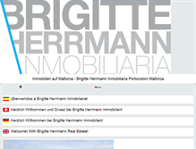 Tablet Screenshot of brigitteherrmann.com